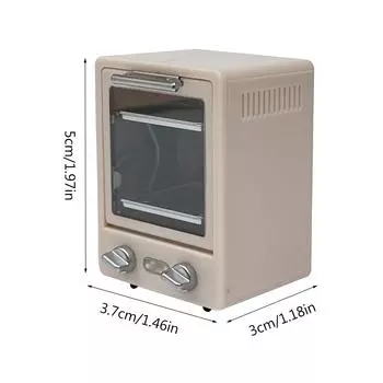 1:12 кукольный домик миниатюрная духовка мини-микроволновая печь модель кухонная посуда аксессуары для кукольного домика DIY кухонная посуда игрушка белый