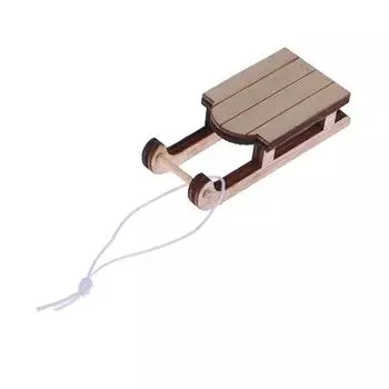 1/12 кукольный домик миниатюрные сани лыжные палки кулон кукольный домик рождественская сцена украшения кукольный дом рождественские аксессуары