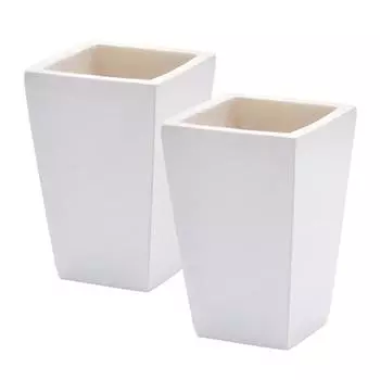 1/12 кукольный домик миниатюрный белый цветочный горшок кукольный домик гостиная ваза украшение кукольный домик садовые аксессуары one size