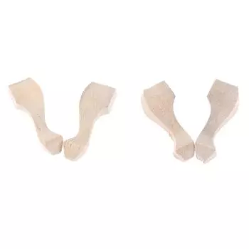 1/12 кукольный домик миниатюрный чайный столик шкаф диван ножка DIY изготовление аксессуаров игрушки