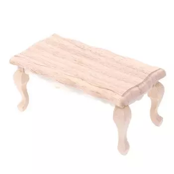 1/12 Кукольный домик Миниатюрный Деревянный Чайный Столик Модель Мебель Декор Аксессуары