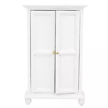 1:12 Кукольный домик Миниатюрный винтажный мини-деревянный шкафчик Ящик Мебель для спальни Игрушка