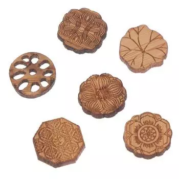 1/12 кукольный домик ретро мини подставки под чай деревянный коврик для чашки модель кукольная мебель украшения кукольный домик кухонные украшения