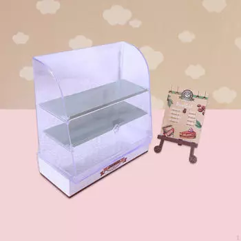 1/12 кукольный домик, шкаф для торта, прилавок для кексов, журнальный столик, имитация детской игрушки для ролевых игр для жёлтый