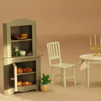 1/12 кукольный домик витрина кукольные аксессуары украшения имитация игрушки зелёный