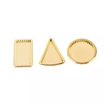 1/12 кукольный домик золотой поднос модель кукольный домик миниатюрная кухня тарелки для еды кукольный домик украшения аксессуары