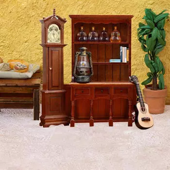 1/12 кукольный книжный шкаф миниатюрная стойка для показа профессиональная ролевая игрушка DIY вертикальная