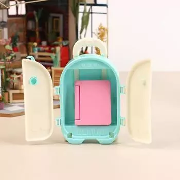 1/12 кукольный мини-холодильник модель холодильника кукольный домик кухонная мебель украшения аксессуары микросцена строительство реквизит