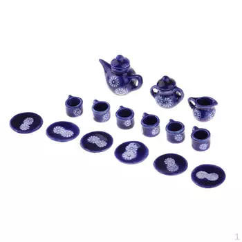 1/12 кукольный мини-мини, 5 шт., столовая посуда, фарфоровая чашка, чайный сервиз