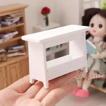 1:12 кукольный мини-табурет, стол, модель шкафа, книжная полка, мебель, декор, игрушка