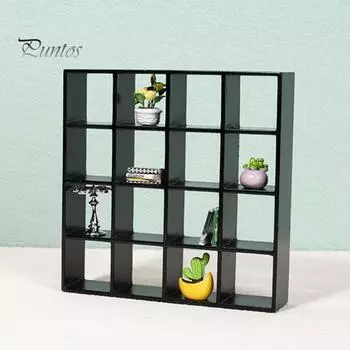 1:12 кукольный шкаф, высокая насыщенность, имитация украшения стола, полка, модель шкафа, подарок для крошечного украшения белый