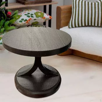 1/12 Кукольный столик для чая, прикроватная тумбочка, реквизит для фотосъемки B