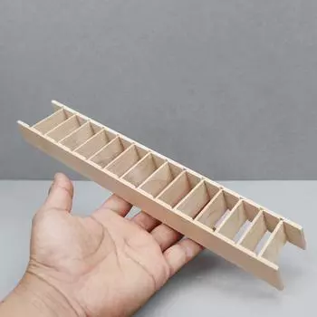 1/12 Лестница для кукольного домика Лестница для кукольного домика Модель лестницы для кукольного домика Миниатюрная мебель Аксессуары Игрушки для ролевых игр