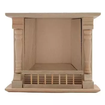 1:12 масштаб кукольный домик камин украшение деревянная кукольная мебель миниатюрный кукольный домик камин