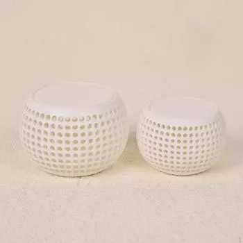 1:12 масштаб кукольный домик круглый столик тумбочка прикроватная для мини-дома фотография