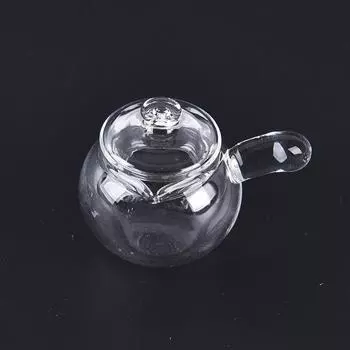 1:12 масштаб кукольный домик миниатюрный стеклянный горшок для молока горшок для фруктового сока чайник модель игрушки