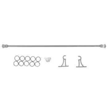 1:12 масштаб кукольный карниз для штор высокая имитация яркий сплав миниатюрный карниз для штор