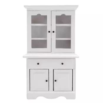 1:12 масштаб кукольный шкаф открывающиеся двери черный выдвижной реалистичный мини книжная полка миниатюрный шкаф