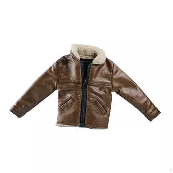 1/12 масштаб куртка фигурки пальто стиль кукольный домик украшения кукла игрушка Clos для клуба аксессуары коричневый