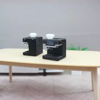 1:12 масштаб миниатюрная кукольная кофемашина аксессуары кукольная миниатюрная кофемашина модель кукольная мебель игровая мини игрушка one size