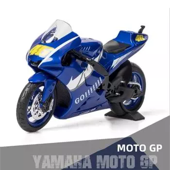 1/12 масштаб YAMAHA MOTO GP модель мотоцикла из сплава, литая под давлением машина, коллекция моделей мотоциклов, игрушки для мотоциклов 1/12-Size:17*10*6.5cm синий