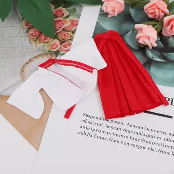 1:12 масштаб женской фигурки Одежда с платьем, 6-дюймовый кукольный костюм