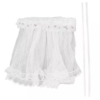 1:12 масштабных занавесок для кукольного домика, декоративная мебель, аксессуары, элегантный миниатюрный кукольный домик, курт