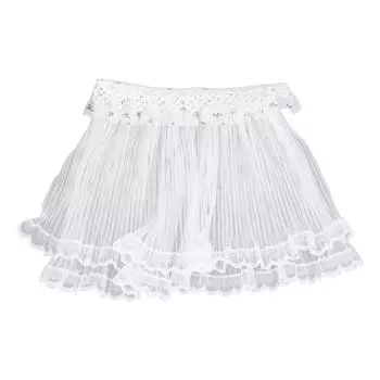 1:12 масштабных занавесок для кукольного домика, многослойные, повышающие реалистичность сцены, миниатюрные кружевные занавески для