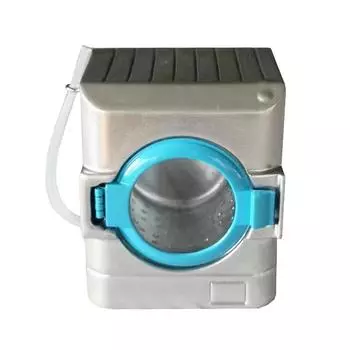 1:12 Металлическая миниатюрная модель сцены игры из жизни, аксессуары для кукольного домика, мини-стиральная машина, игрушечный дом, хорошие аксессуары 1pcs