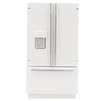 1:12 Мини Деревянных Модель Холодильника Мебель Аксессуары Для Кукольного Домика(белый)