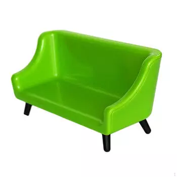 1:12 Мини-диван для кукольного домика Миниатюрный диван для кукольного домика, мебель, украшения для кукольного домика Long