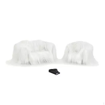 1:12 Мини-диван для кукольного домика для обустройства дома розовый