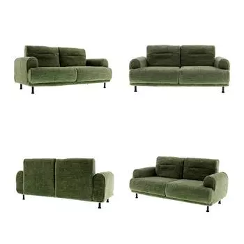 1:12 Мини Кукольный Домик Сделай Сам Европейский Стиль Двойной Диван Моделирование Миниатюрная Мебель Для Гостиной Детский Декор Кукольного Дома Для Ролевых Игр серый