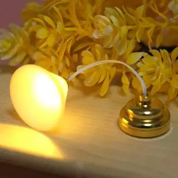 1:12 миниатюрная люстра для кукольного домика, потолочный светильник, светодиодная лампа, настенный светильник, декор, игрушка