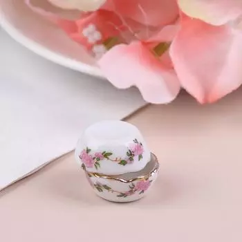 1:12 Миниатюрная Мебель Винтаж Десертная Тарелка DIY Миниатюры Для Кукольных Домиков