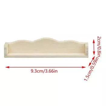 1:12 Миниатюрная настенная полка для кукольного домика, стеллаж для хранения, подвесная полка, модель мебели, домашний декор, аксессуары для игрушечной куклы