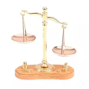 1/12 миниатюрные аксессуары для кукольного домика, мини-балансовая модель, игрушка для украшения one size