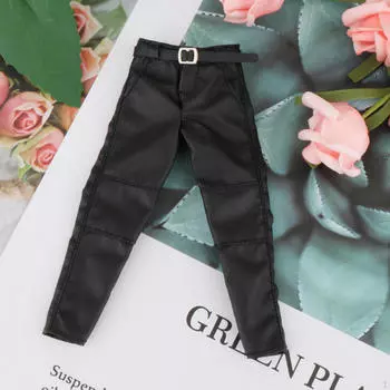 1/12 Миниатюрные мужские штаны для куклы с поясом, штаны, аксессуары для фигурок мужчин для 6-дюймового действия