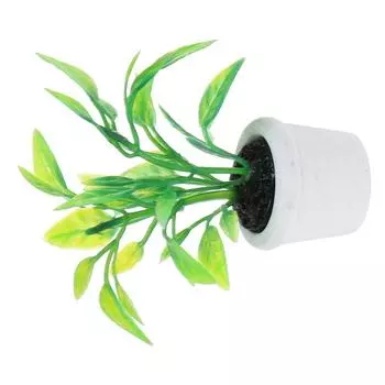 1:12 Миниатюрные зеленые растения для кукольного домика, украшения, мебель, аксессуары, игрушки One Size