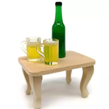 1:12 Миниатюрных аксессуаров для кукольного домика, декор для мини-деревянного стола для кукольного домика своими руками One Size