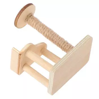 1:12 миниатюрных деревянных лазалок для кукольного домика в виде кошки, аксессуары для украшения