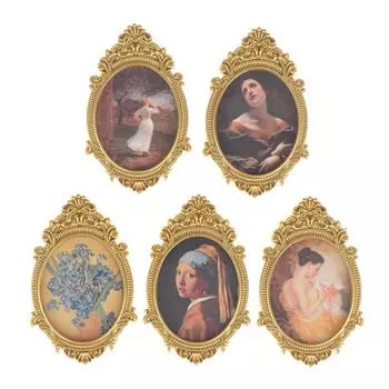 1:12 миниатюрных фотографий кукольного домика, настенная картина, декор кукольного домика 2#