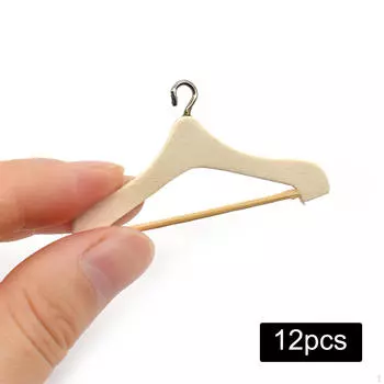 1:12 миниатюрных гантелей, имитационная модель, мебель для комнаты, украшения, дерево, 5 см x 2,5 см