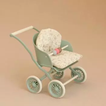 1:12 Миниатюрных Искусственных Детских Колясок, Подходящих Для Кукол Bjd Ob11, Мебель для Кукольного Дома, Домашняя Мебель, Декор