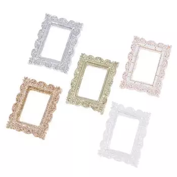 1:12 миниатюрных кукольных домиков из смолы, фоторамка, имитация мебели, декор, игрушки