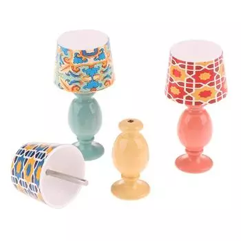 1:12 миниатюрных настольных ламп для кукольного домика, модель для изучения, мебель для кукольного домика, украшение для микросцены, световое украшение, игрушки для ролевых игр A3