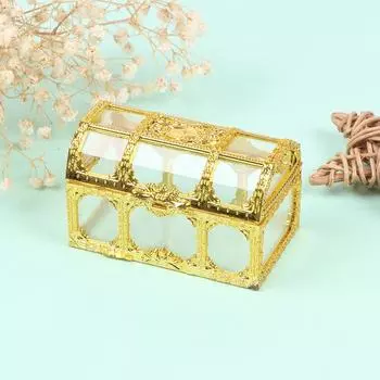 1:12 миниатюрных ящиков для хранения кукольного домика, сундук с сокровищами, имитация мебели, модель