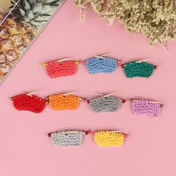 1:12 миниатюрных вязаных свитеров для кукольного домика, модель кукольных аксессуаров, игрушки небесно-голубой