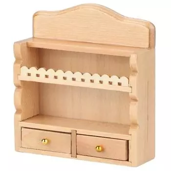 1:12 Миниатюрный Кукольный Дом Кухня Настенный Стеллаж Для Хранения Аксессуаров Мебель Игрушка