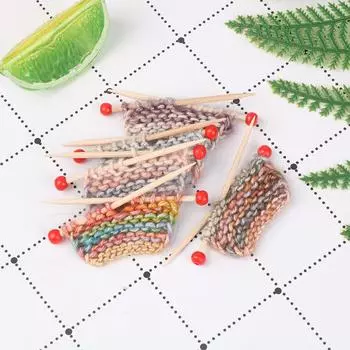 1/12 миниатюрный кукольный домик имитация толстого вязаного свитера модель Diy аксессуары декоративное украшение